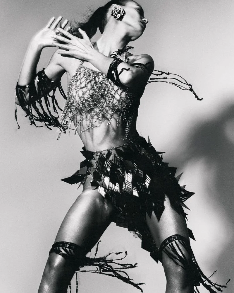 Birgit Kos in 'Decor' Lensed by Darren Gwynn Revue Magazine